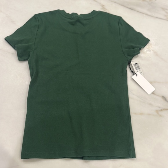 TNA NEW WITH TAGS emerald green BABY HIP short sleeve tshirt so.e medium. - Picture 5 of 5